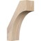 Ekena Millwork 3 1/2"W x 8"D x 12"H Westlake Smooth Knee Brace, Douglas Fir BRC04X08X12WTL00SDF - alternate 1
